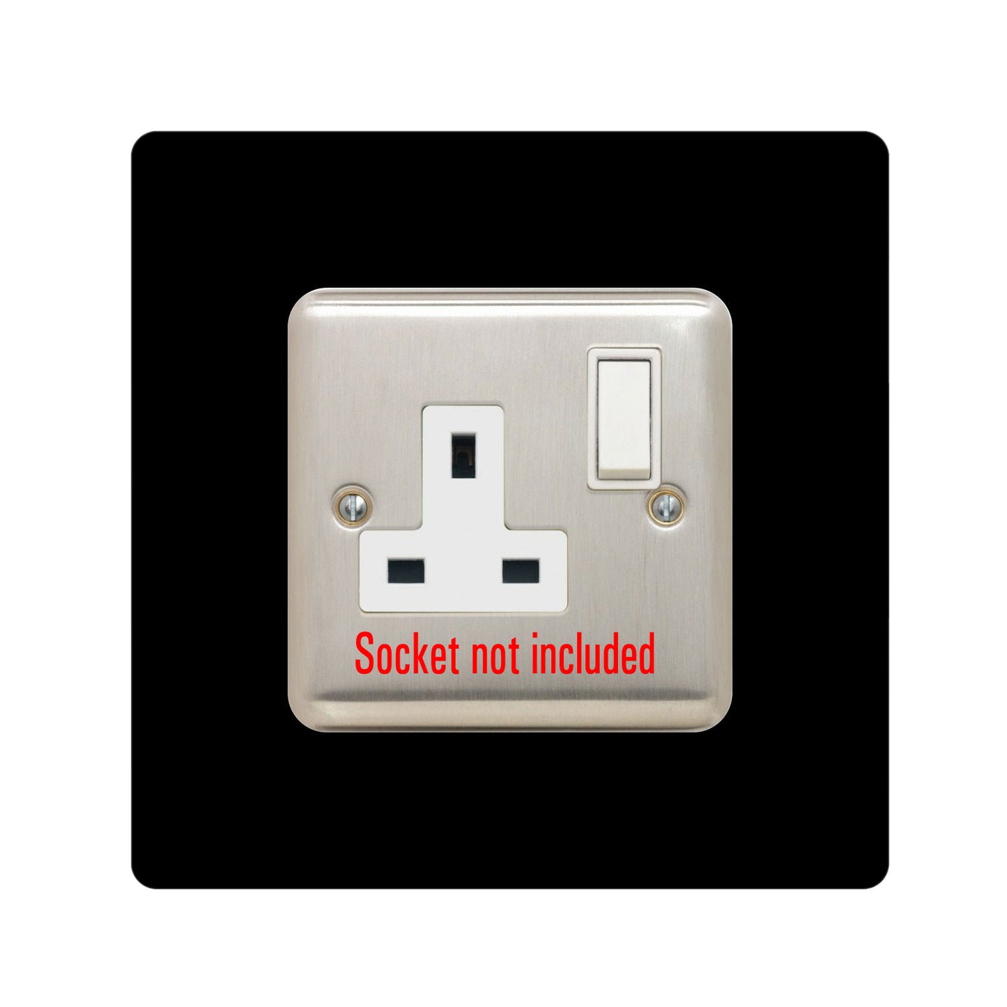 acrylic single socket surround