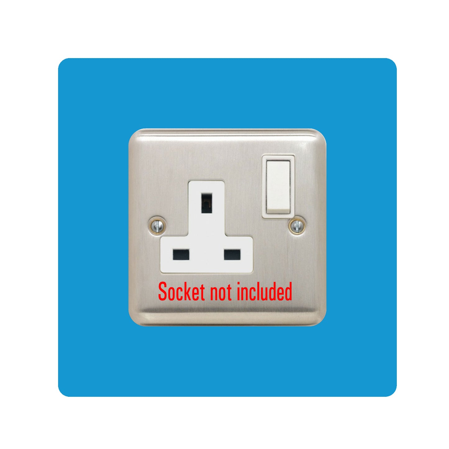 acrylic single socket surround