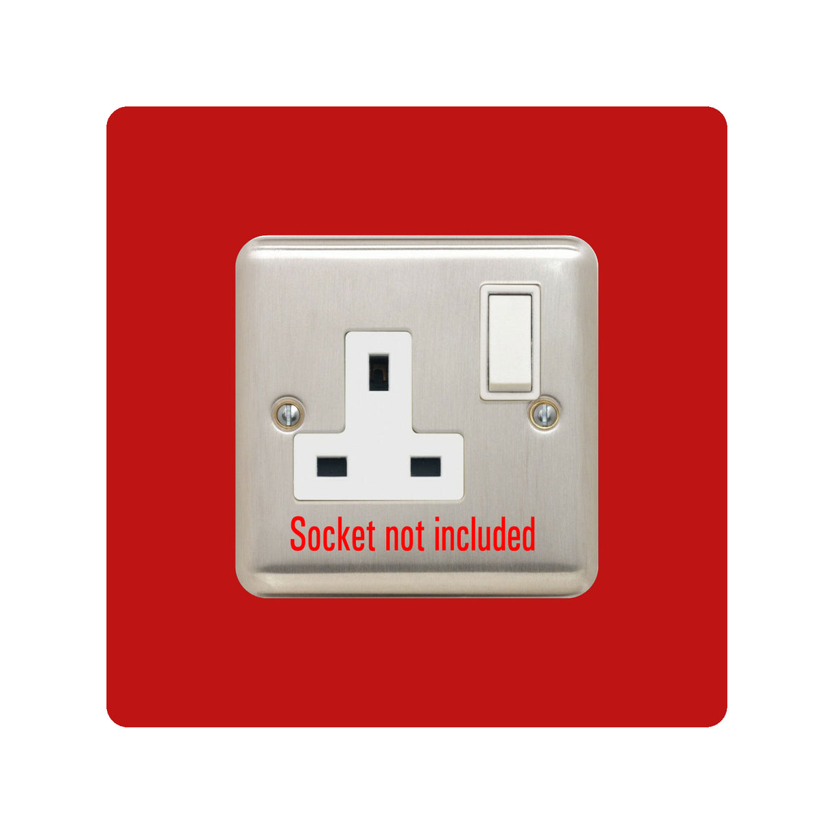acrylic single socket surround