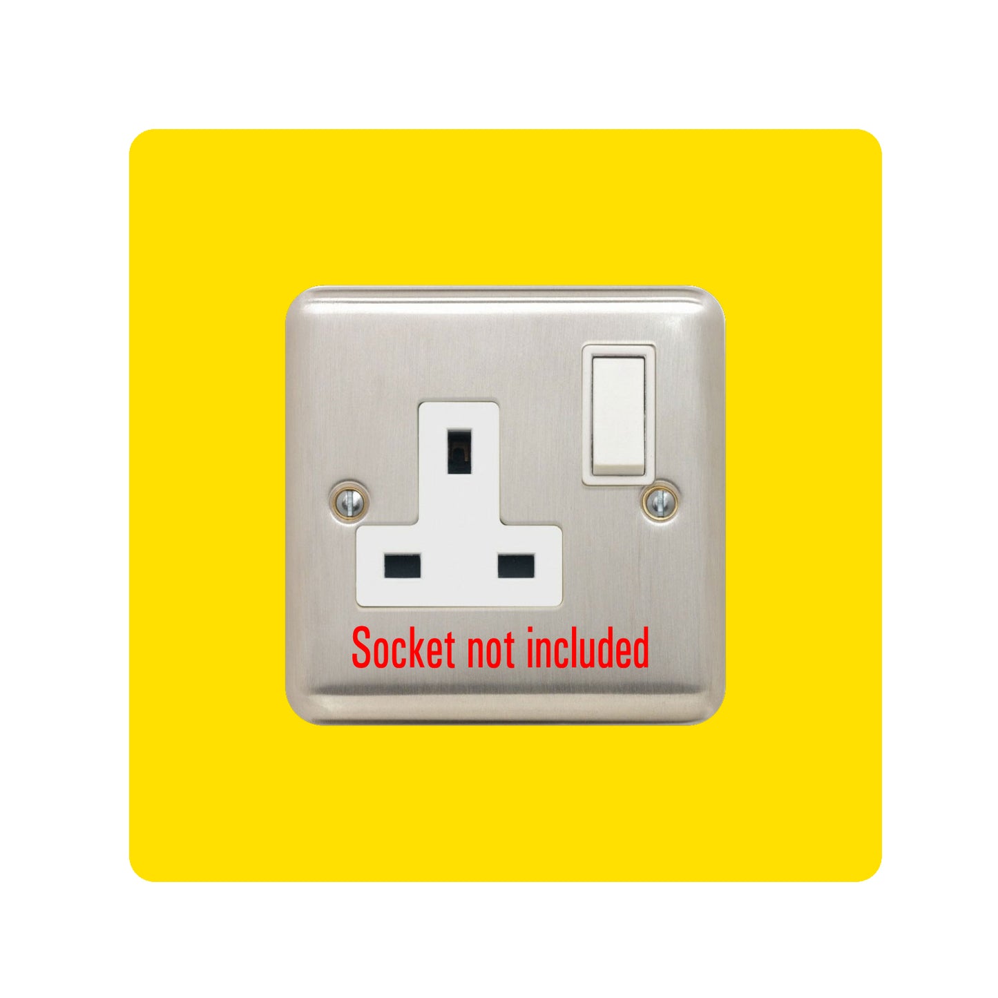 acrylic single socket surround